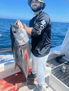A lone fisher enjoying the great outdoors in CA