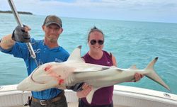 Blacktip shark caught while fishing in Key West FL waters