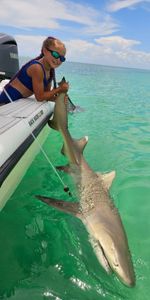 Angler fishing on Stock Island
