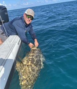 A person fishing on Stock Island