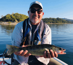 Fisherman with a big catch in Branson