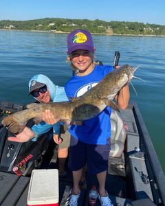 Flathead catfish caught in Branson