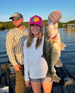 Largemouth Bass caught in Branson during fishing