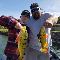 2 fishing people at Palmetto Bay