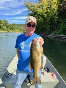 Largemouth bass caught fishing in Richland