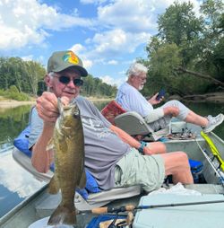 Two anglers fishing in Missouri