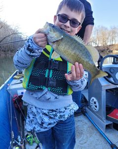 Smallmouth Bass caught while fishing in MO