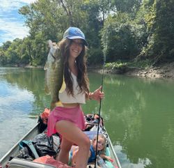 Smallmouth Bass caught while fishing in Richland