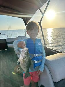Crappie fish caught while fishing in Sabine Parish