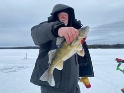 Angler fishing in Phelps