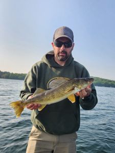 Angler fishing in Wisconsin