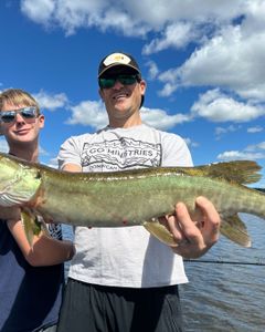 Fishing adventure with friend in Wisconsin