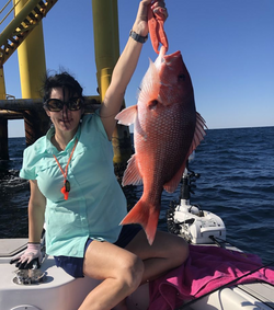 A single angler fishing in Alabama