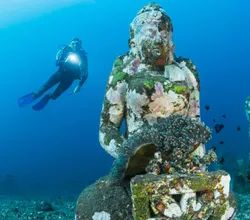 A person fishing at Florin Coffee