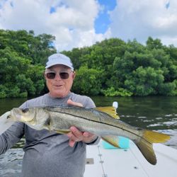 A fisherman caught a 27-inch snook in FL.