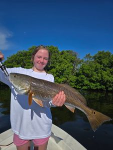 Redfish caught while fishing in FL