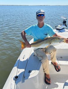 Giant Redfish, proud catch!