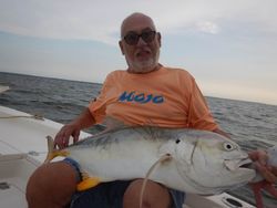 Crevalle Jack, a 25-inch fish caught while fishing in Pass Christian