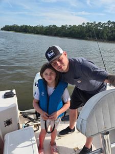 Two people fishing in Georgia
