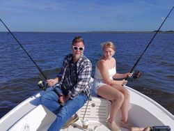 Two people fishing in GA
