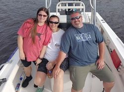 3 people fishing in Savannah