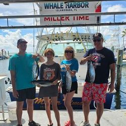 4 people fishing in Islamorada