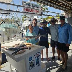 Fishermen enjoying a day of fishing in Florida