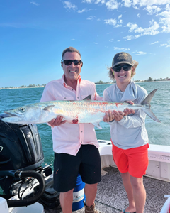 King Mackerel measuring 39 inches, caught during fishing tours in Holmes Beach