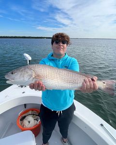 Redfish caught in FL on fishing tours