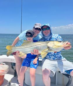 Snook fishing in FL with 3 people