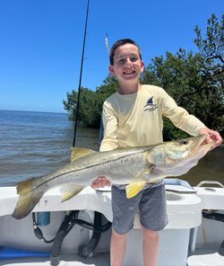 Snook fish caught while fishing in Florida