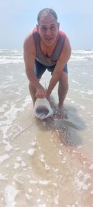 Angler fishing alone in TX
