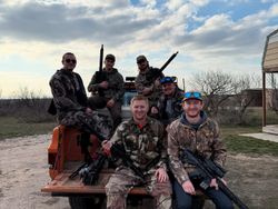 Ready for a hunt with friends.