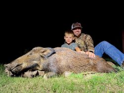 Hunters with a big fish in TX