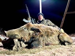 Trophy hunting of a fish in TX