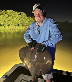 One person fishing in Florida