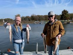 Top-notch Lake Texoma Striped Bass fishing