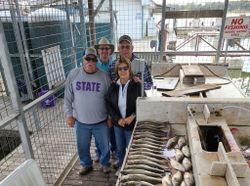 Four people fishing in OK