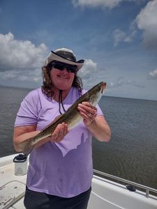 Angler with a 15-inch fish caught in AL