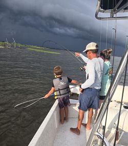 Angler fishing in Gulf Shores