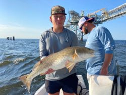 Angler fishing in Gulf Shores