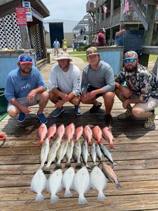 8 Southern Flounder caught while fishing in AL