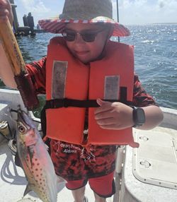 Spanish mackerel fish caught while fishing in AL