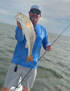 Great catch of one 21-inch fish in Corpus Christi