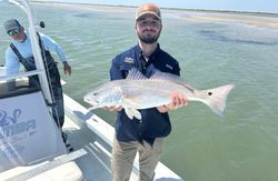 Redfish caught by angler in Corpus Christi