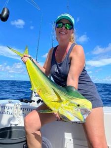 Angler fishing on the dock in Stuart, Florida