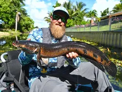 One person fishing in Stuart, Florida