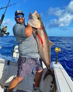A person fishing in Stuart, Florida