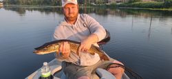 A person fishing in MI