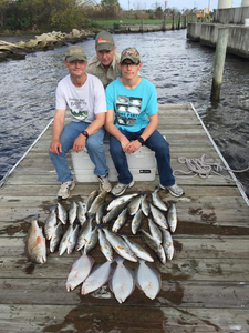2 anglers fishing in San Leon